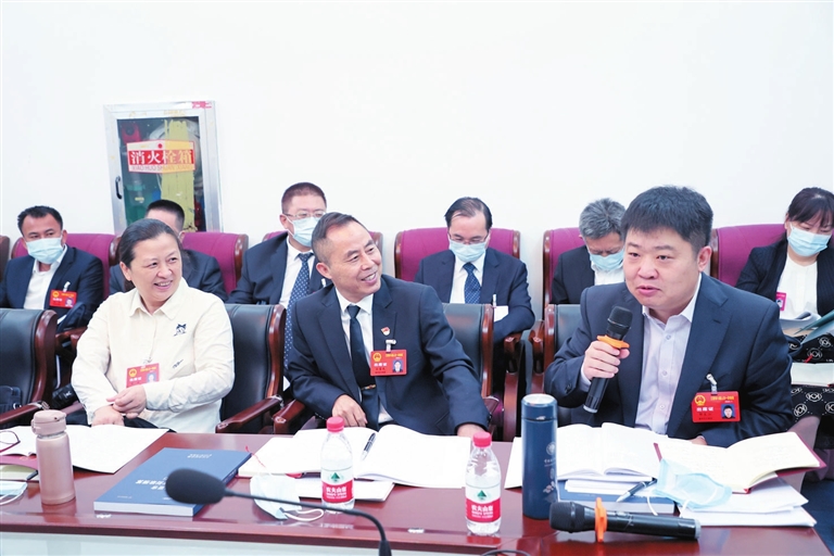 市人大代表審議政府工作報(bào)告