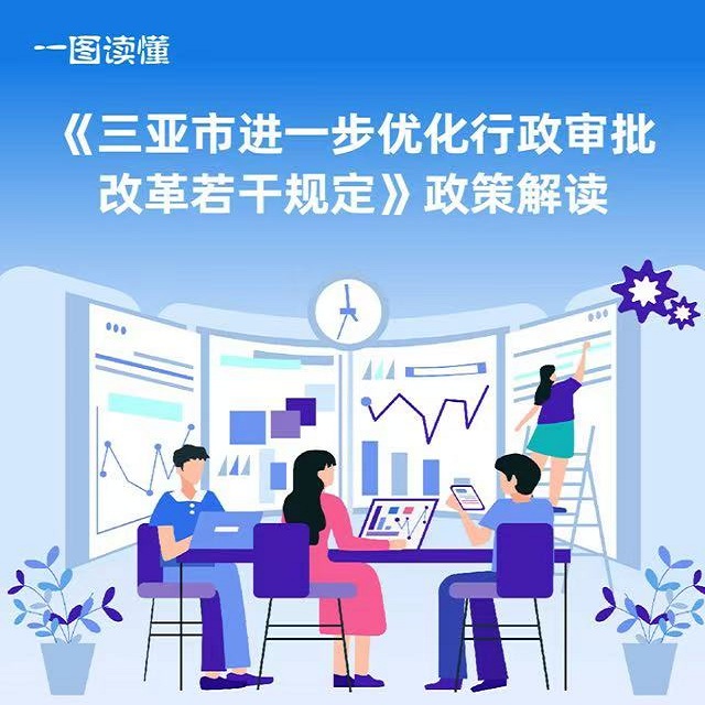 一圖讀懂《三亞市進一步優化行政審批改革若干規定》政策解讀