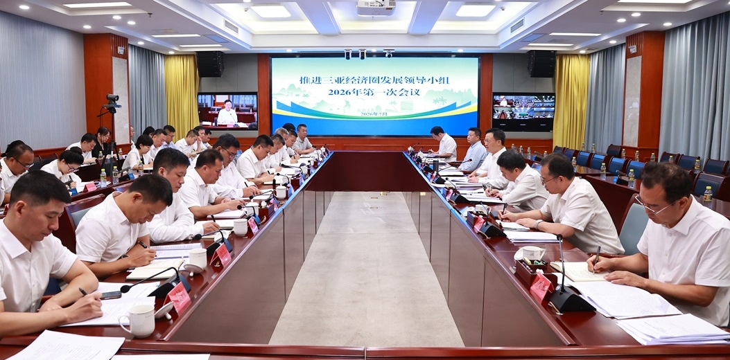 推進三亞經濟圈發展領導小組2026年第一次會議召開