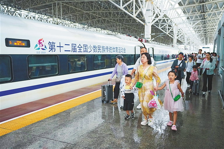 “運動會”專列來了！
